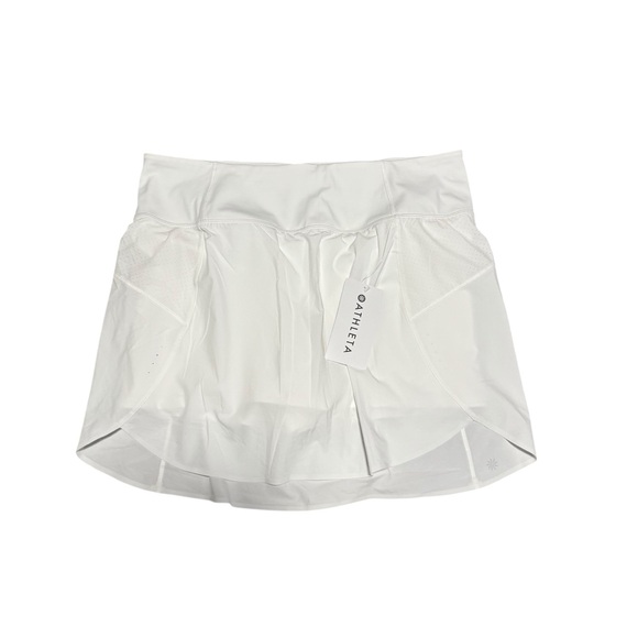 Athleta Run With It Skort 16" Women's White Athletic Skirt  Size 1X NWT - Picture 2 of 6